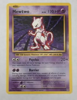 Pokemon TCG Mewtwo Star 103/110 Holon Phantoms Holo Ultra Rare Card - Image 1