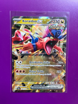 3 different pokemon Koraidon cards - 119/162, EX 254/198, EX 120/162 - Image 3