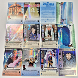 Lot of 11 Inu-Yasha Trading Cards (Never Played) 2005 Score (All Foil) + Rules - Image 2