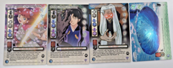 Lot of 11 Inu-Yasha Trading Cards (Never Played) 2005 Score (All Foil) + Rules - Image 5