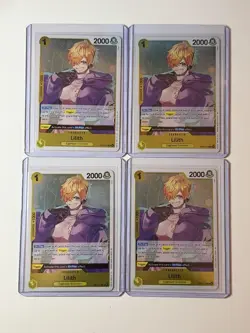 Lilith OP13-113 Carrying On His Will 4 Foil Card Play Set Lot One Piece - Image 1
