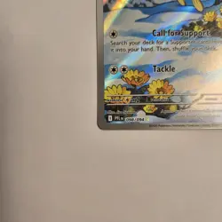 Pokemon Piplup Illustration Rare Full Art Holo Card Me02 098/094 HP 70 - Image 2