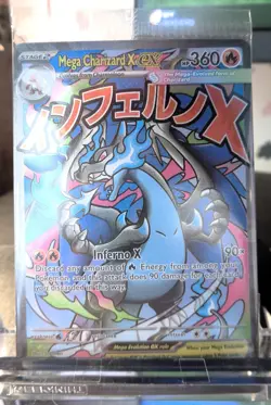 Mega Charizard X Mega Evolution UPC Black Star Promo Cards FACTORY SEALED - Image 1