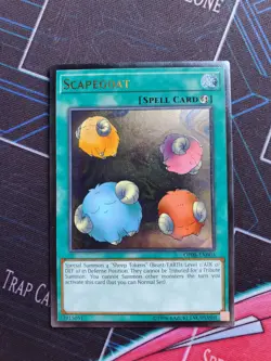 Scapegoat OP08-EN003 Ultimate Rare - Near Mint NM Yugioh TCG Card - Image 1