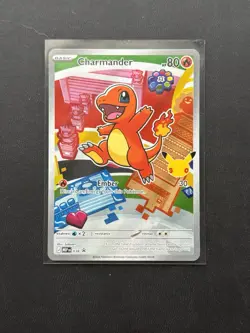 Pokemon TCG First Partner Charmander Promo Card MEPI 038 Stamped 80 HP - Image 1