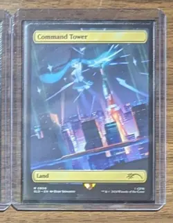 MTG Command Tower (0806) Non-Foil Hatsune Miku Secret Lair Drop NM - Image 2