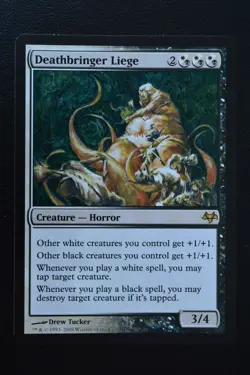 Magic The Gathering MTG DEATHBRINGER LIEGE Eventide LP Lightly Played - Image 1