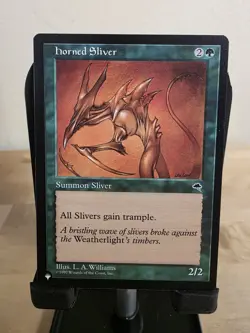 Magic The Gathering MTG - Horned Sliver - The List Reprints - Image 1