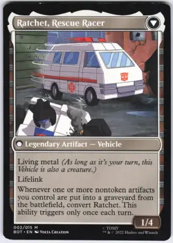 Ratchet, Field Medic Normal M Universes Beyond: Transformers 2 LP - Image 2