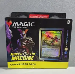 Magic the Gathering MtG TCG March of the Machine Cavalry Charge Commander Deck - Image 1