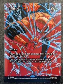 Tangle - Borderless - UB Spider-Man (MTG) - Image 1