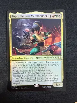 Toph, the First Metalbender (FOIL) - Avatar: Last Airbender (MTG) NM - Image 1