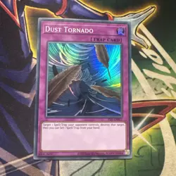 Yugioh! Dust Tornado PSV-EN011 Super Rare Unlimited NM - Image 1