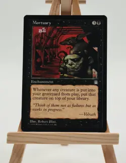 Mortuary Stronghold Magic Karte MTG englisch (Leichenhalle) - Image 1