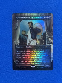 GRAY MERCHANT OF ASPHODEL FOIL MTG MAGIC THE GATHERING SECRET LAIR ENCYCLOPEDIA - Image 1