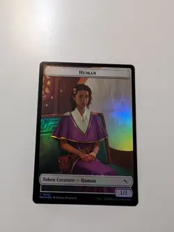 MTG - Detective/Human Token (Foil) - Murders at Karlov Manor NM/M - Image 4