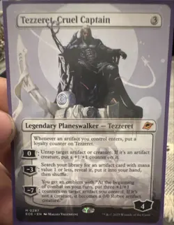 Tezzeret, Cruel Captain (Borderless) Edge of Eternities Regular - Image 1