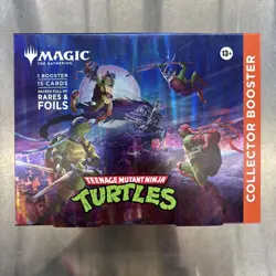 Magic The Gathering x TMNT Collector Booster Box Sealed | Ships Same Day - Image 1