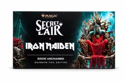MTG Secret Lair x Iron Maiden - Eddie Unchained Rainbow Foil​ Edition - Image 1