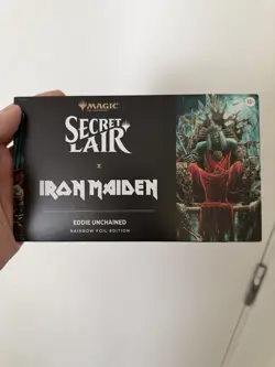 MTG Secret Lair x Iron Maiden - Eddie Unchained Rainbow Foil​ Edition - Image 2