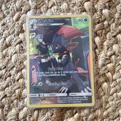 Pokemon Weavile SM-Cosmic Eclipse Secret Rare Holo 238/236 90HP Slashing Claw - Image 1