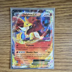 Pokemon Delphox EX XY19 XY Promo Holo 170HP Basic Fire Type Pokemon TCG Card - Image 1