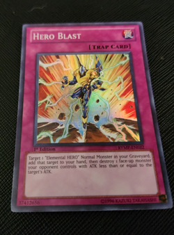 Yu-Gi-Oh! HERO Blast RYMP-EN032 1st Edition Super Rare!!! - Image 1