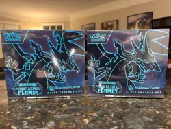 SET OF 2 - Pokemon Center Phantasmal Flames Elite Trainer Box ETB SEALED - Image 1