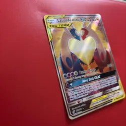 Pokemon TCG Latias & Latios GX TAG TEAM Ultra Rare Full Art Holo Team Up 170/181 - Image 2