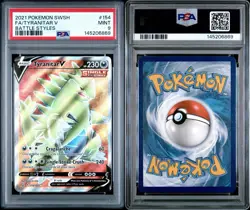 Pokemon TCG Tyranitar V Battle Styles Full Art PSA 9 Mint - Image 3