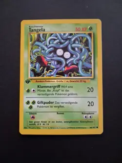 (1)Pokemon German 1st Edition Base Set Tangela NM Multiple Available - Image 1