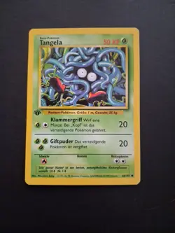 (1)Pokemon German 1st Edition Base Set Tangela NM Multiple Available - Image 5