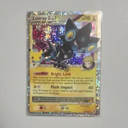 Pokemon Luxray GL Lv.X Rising Rivals Ultra Rare Holo 109/111 Level Up 110 HP - Image 1