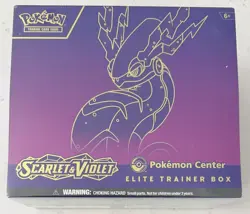 Pokemon TCG Scarlet & Violet Base Set Pokemon Center Elite Trainer Box Miraidon - Image 1