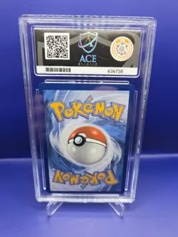 Pokemon Mew EX #053 TCG 151 Ultra Black Star Promo ACE Grade 9 MINT OC - Image 2