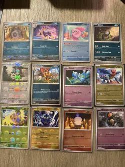 48 Pokemon TCG - Black Bolt / White Flare - Pokeball / Masterball Pattern Lot - Image 1