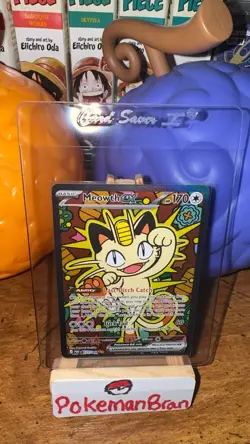 Meowth ex 121/088 ENGLISH Special Illustration Rare - Perfect Order SIR Pokemon - Image 1