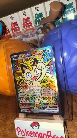 Meowth ex 121/088 ENGLISH Special Illustration Rare - Perfect Order SIR Pokemon - Image 4
