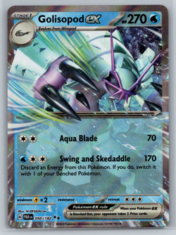 Golisopod ex Pokemon SV Paradox Rift Double Rare 050/182 - Image 1