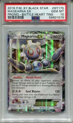 Pokemon X & Y Black Star Promo XY175 Magearna Ex Holo PSA 10 - Image 1