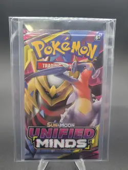 Pokemon TCG Sun & Moon Unified Minds Booster Pack Factory Sealed- Giratina Art - Image 4