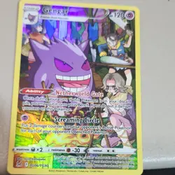 Pokemon TCG Gengar TG06/TG30 Lost Origin Trainer Gallery Ultra Rare Holo 2022 - Image 1