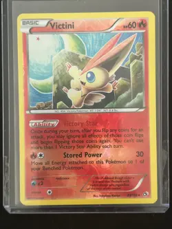 Victini 23/113 Legendary Treasures Holo Pokemon - Image 1
