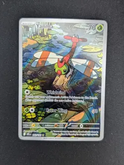 Pokemon TCG Yanma 183/182 Secret Rare Destined Rivals - Image 1