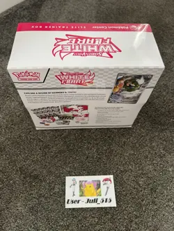 Pokemon TCG White Flare Pokemon Centre Official Elite Trainer Box Factory Sealed - Image 2