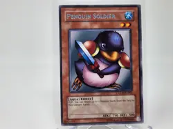 YuGiOh Penguin Soldier DL09-EN002 Duelist League Silver Foil LP - Image 1