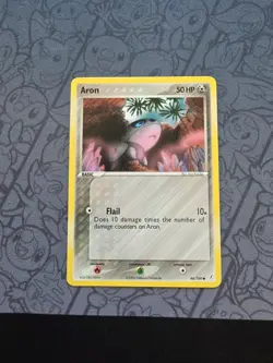 Pokemon: Aron 44/100 & Lairon 36/100 Crystal Guardians 2006 Non-holo - NM - i196 - Image 3
