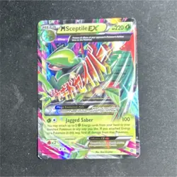 The Pokemon Company M Sceptile EX Ultra Rare Full Art Holo 8/98 XY - Ancient Or… - Image 1