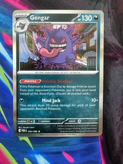 Pokemon Gengar #050/088 English POR Perfect Order Holo Rare - Image 1