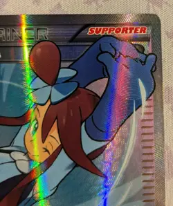 Pokemon TCG Skyla XY Breakpoint Trainer Full Art Ultra Rare Holo 122/122 LP - Image 4